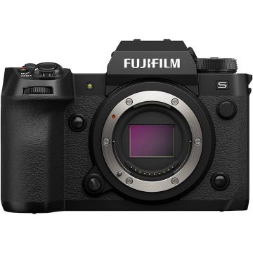 FUJIFILM Aparat foto Mirrorless Fujifilm X-H2S, Body, 26.1 MP, 6.2K, Negru