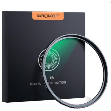K&F&nbsp;Concept Filtru K&F Concept Slim Green Super Hard MC UV 62mm GERMAN OPTICS Schott B270 KF01.1068