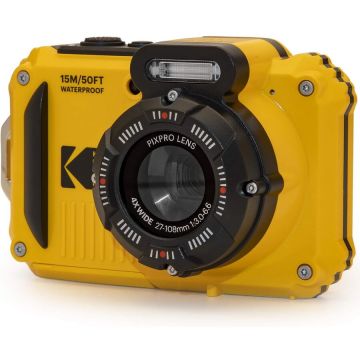 KODAK Aparat Foto Subacvatic Kodak PixPro WPZ2, Compact, 16 MP, Zoom 4X, Full HD, Galben