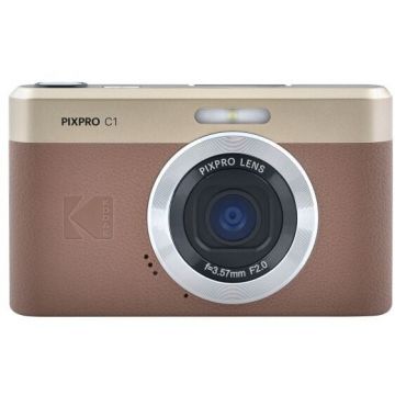 KODAK Camera foto compacta KODAK PixPro C1 Brązowy, 13MP, Full HD, USB-C, 2.8 inch LCD