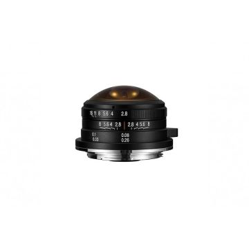 Laowa Obiectiv Manual Venus Optics Laowa 4mm f/2.8 Fisheye pentru Olympus si Panasonic MFT M4/3-mount