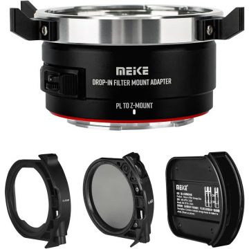 Meike Adaptor montura Meike  MK-PLTZ-C de la Arri PL la Nikon Z, cu filtre drop-in