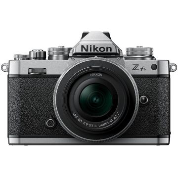 Nikon Aparat foto Mirrorles Nikon Z FC, 20.9 MP, 4K , Obiectiv 16-50mm VR, Argintiu Nikon Aparat foto Mirrorles Nikon Z FC, 20.9 MP, 4K , Obiectiv 16-50mm VR, Argintiu