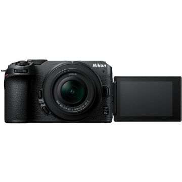 Nikon Aparat foto Mirrorless Nikon Z30 , 20.9 MP , 4K , Wi-Fi + Obiectiv 16-50mm, Negru