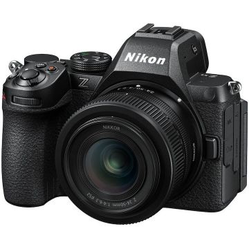 Nikon Aparat foto Mirrorless Nikon Z5 II, Full-Frame, Senzor FX IBIS 24.5 MP, 4K, Wi-Fi + Obiectiv 24-50mm, Negru