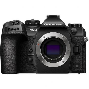 OLYMPUS Camera Foto Mirrorless OLYMPUS OM System OM-1 Mark II, 20.4MP 4k Body, LCD 3, micro-HDMI, Montura MFT, Negru