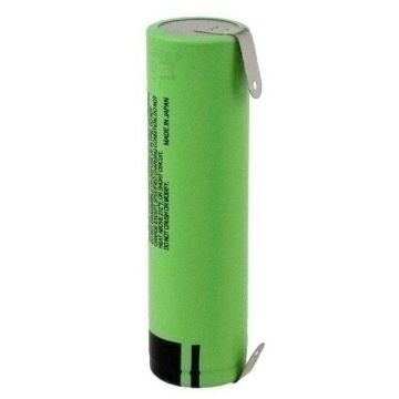 Panasonic Acumulator Li-Ion PANASONIC NCR18650B 3400mAh 3.7V cu terminale lipite, Verde