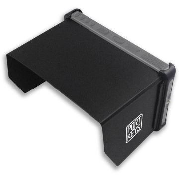 Portkeys Parasolar pentru monitor Portkeys LH7P, reduce reflexiile si lumina directa, dimensiuni 157 x 88 x 104 mm, Negru