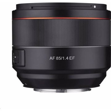 Samyang Obiectiv foto DSLR Samyang AF 1,4/85 Canon EF, Negru