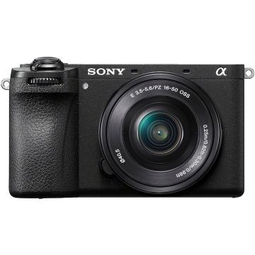 Sony Aparat foto mirrorless Sony A6700, APS-C, 26MP, 4K, AI, Stabilizare 5 axe, Negru + Obiectiv 16-50mm