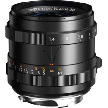 Thypoch Obiectiv Manual Simera 50mm F1.4 Negru M mount Full Frame