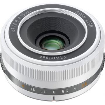TTArtisan Obiectiv AF TTArtisan 27mm F2.8 AF APS-C STM, FujiFilm X, FX, Alb