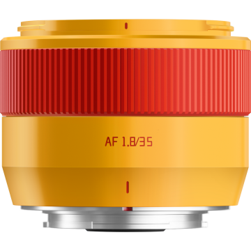 TTArtisan Obiectiv AF TTArtisan 35mm F1.8 Mark II APS-C STM, FujiFilm X, FX, Orange