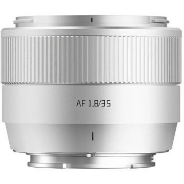 TTArtisan Obiectiv AutoFocus TTArtisan 35mm F1.8 Mark II APS-C STM Sony E Silver
