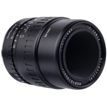TTArtisan Obiectiv Manual TTArtisan, 40mm, F2.8, Macro, pentru FujiFilm FX-mount, Negru