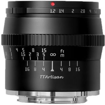 TTArtisan Obiectiv Manual TTArtisan 50mm F1.2 APS-C, Nikon Z