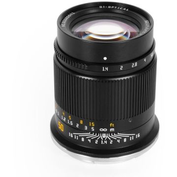 TTArtisan Obiectiv Manual TTArtisan 50mm F1.4 Full Frame, Nikon Z