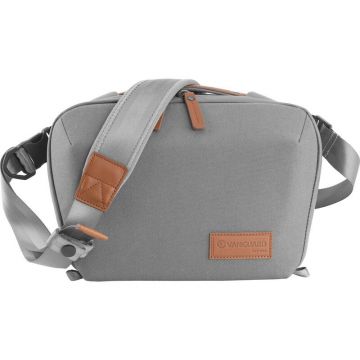 VANGUARD Geanta foto de umar Vanguard VEO CITY CB24, include husa de ploaie, capacitate 3l, Gri