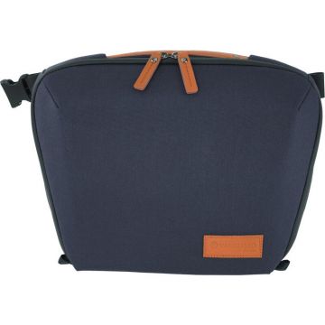 VANGUARD Geanta foto de umar Vanguard VEO CITY CB34, include husa de ploaie, capacitate 8l, Bleumarin