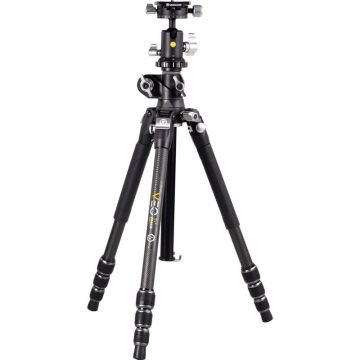 VANGUARD Trepied Vanguard VEO3T+ 234CB, Cap sferic cu doua axe, Inaltime maxima extinsa 144 cm, Fibra de carbon