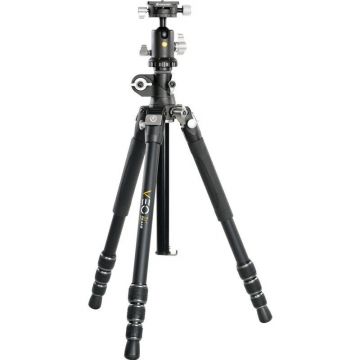 VANGUARD Trepied Vanguard VEO3T+ 264AB, Cap sferic cu doua axe, Inaltime maxima extinsa 156 cm / 61.42 inch, Aluminiu