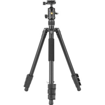 VANGUARD Trepied Vanguard VESTA GO 234AB, 4 sectiuni de picioare, 3 unghiuri reglabile, Inaltime maxima extinsa 149.5 cm / 58.8 inch, Aluminiu