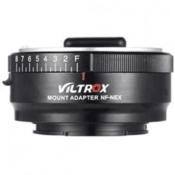 Viltrox Adaptor montura Viltrox NF-NEX Focus Manual de la Nikon F la Sony E-mount