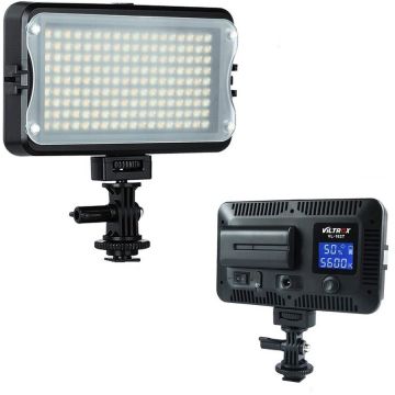 Viltrox Lampa foto-video Slim Viltrox VL-162T Kit CRI 95+ cu temperatura de culoare reglabila 3300-5600K