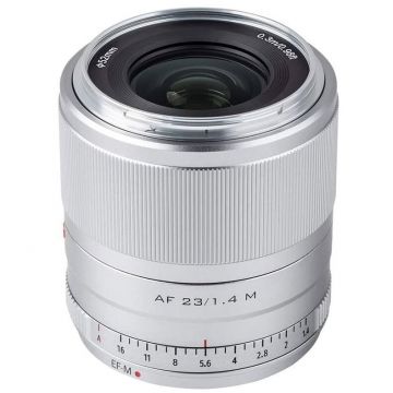 Viltrox Obiectiv AF Viltrox 23mm F1.4 STM APS-C, Canon EF-M, Argintiu