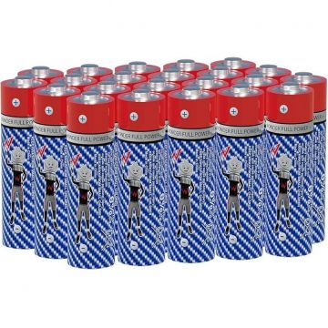 Wonder Pachet Baterii Wonder WAAX22, 22 de baterii alcaline tip AA, LR06