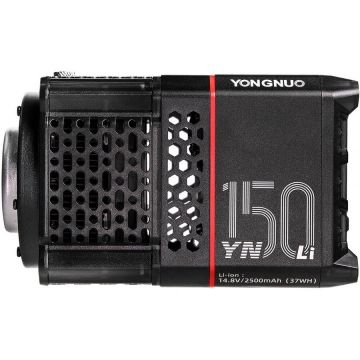 Yongnuo ​Lampa Video LED COB, 150W, Bicolor Smart, Yongnuo YN150Li, Mini Bowens, 2700K, 6500K, Negru