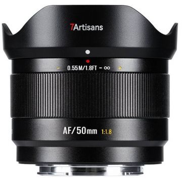 7Artisans Obiectiv AF 7Artisans 50mm F1.8 STM APS-C, Nikon Z
