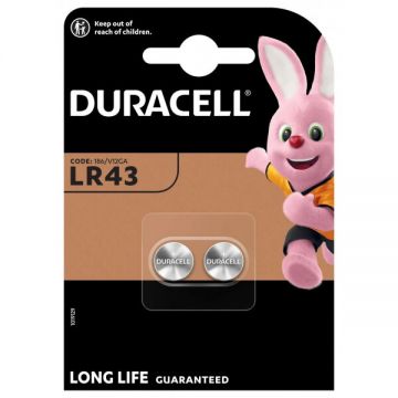 Duracell Baterie Duracell, LR43, Set 2 bucati