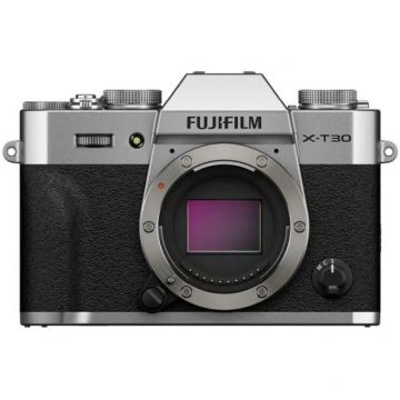 FUJIFILM Aparat Foto Mirrorless Fujifilm X-T30 III, 26.1MP, Body, Argintiu