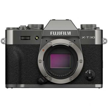 FUJIFILM Aparat Foto Mirrorless Fujifilm X-T30 III, 26.1MP, Body, Negru-Gri
