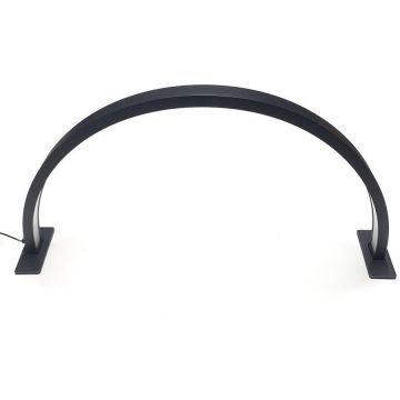 iShoot Lampa LED 75cm Arc 48W cu temperatura de culoare 2700-5600K, Negru