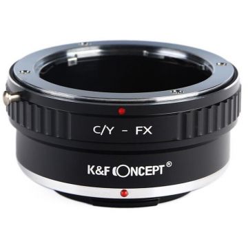 K&F&nbsp;Concept Adaptor montura K&F Concept C/Y-FX  de la Contax Yashica la Fuji X-Mount
