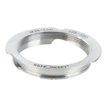 K&F&nbsp;Concept Adaptor montura K&F Concept de la M39 35-135mm la Leica M mount