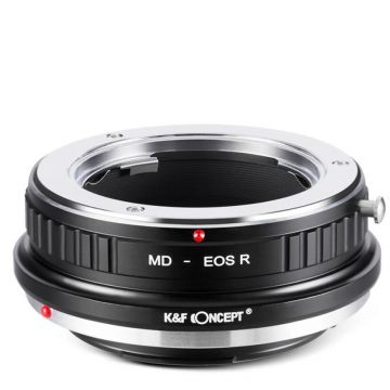 K&F&nbsp;Concept Adaptor montura K&F Concept MD-EOS R de la Minolta MD MC la Canon EOS R-Mount