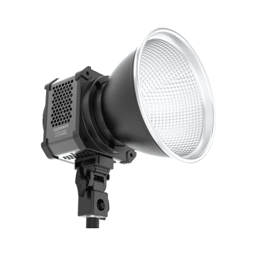Patona Lampa LED Video COB RGB Patona SQ200RGB, 200W, cu Flight Case, Negru-Argintiu