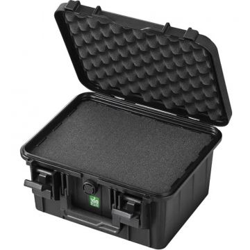 Plastica&nbsp;Panaro Hard Case Panaro EKO30S cu Bureti Pretaiati, Negru