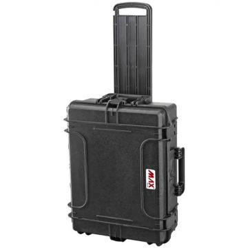 Plastica&nbsp;Panaro Hard Case Panaro MAX540H190STR cu Roti Si Bureti Pretaiati, Negru