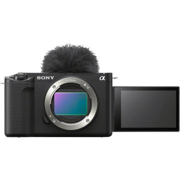 Sony Aparat foto Mirrorless Sony Alpha ZV-E1, Vlogging, Full Frame, 4K60p, 12.2MP, Body, Negru