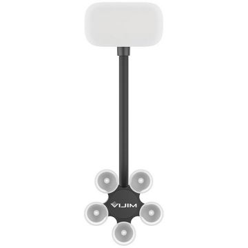 Ulanzi Lampa LED Ulanzi VIJIM CL12 cu ventuza si brat flexibil pentru Video Conferinta/Vlog-2579, Negru