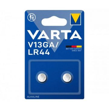 VARTA Baterie Varta, V13GA / LR44, Set 2 bucati