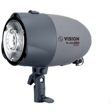 Visico Blitz studio, 300W, Visico VL-300 II PLUS, fara reflector, Gri