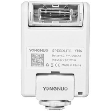 Yongnuo Blitz mini Yongnuo YN6 universal, USB-C, Alb