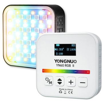 Yongnuo Lampa LED Panou 6W Yongnuo YN60RGB II 2500-9900K RGB