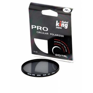 Digital King filtru polarizare circulara Slim 72mm