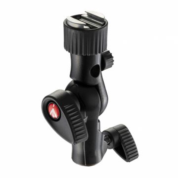 Manfrotto Smart Tilt suport umbrela cu patina pentru blitz